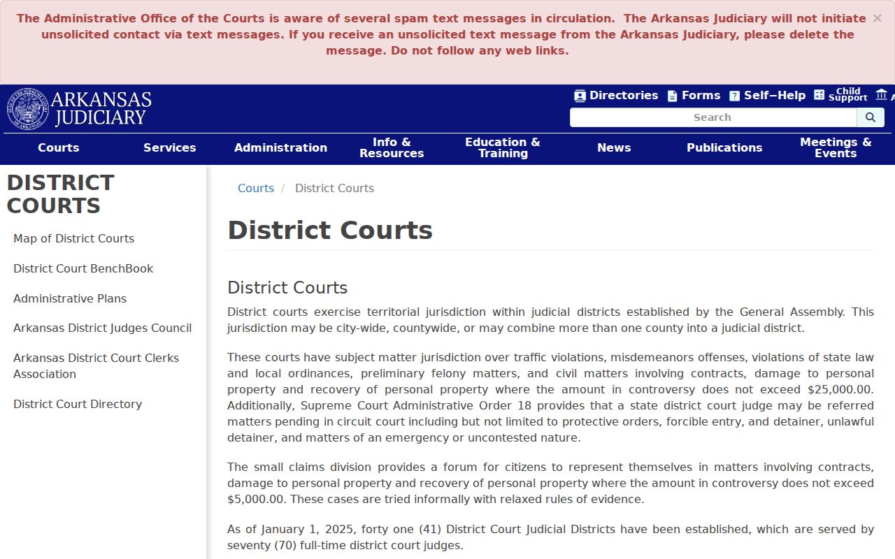 Jefferson County bench warrant District Court jurisdiction source